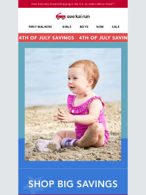 See Kai Run - Celebrate in Style - Our Sale Page Is Waiting!