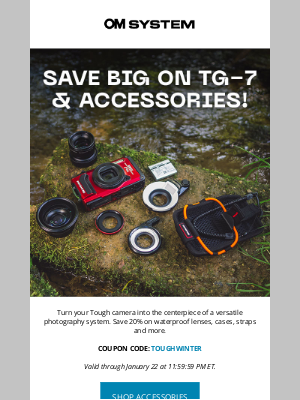 Olympus - Save Big on Tough Accessories & TG-7