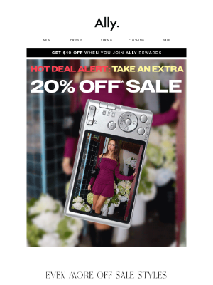 Ally Fashion - Hot Deal: EXTRA 20% OFF Sale