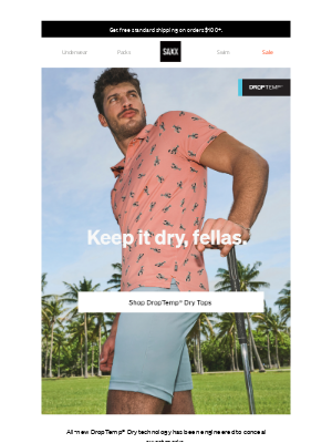 SAXX Underwear - How to stay dry this summer ☀️