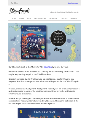 Stanfords (United Kingdom) - Our Children's Book of the Month
