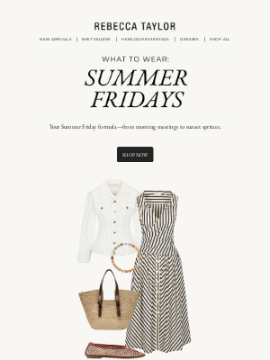 What to Wear: Summer Fridays are Calling
