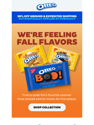 Oreo - We're Feeling Fall Flavors