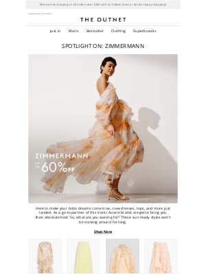 The Outnet (United Kingdom) - SPOTLIGHT ON: Zimmermann 