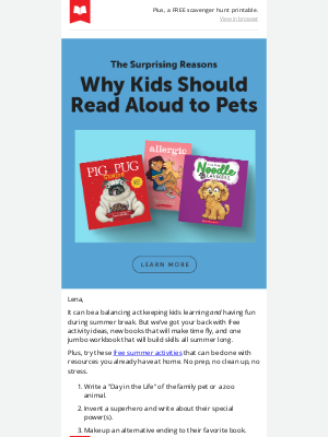 Scholastic - The Surprising Benefits of Reading to a Pet