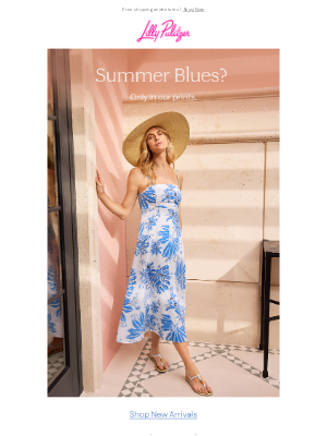 Lilly Pulitzer - Summer Blues? Only in These New Prints