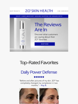 ZO Skin Health - The Reviews Are In