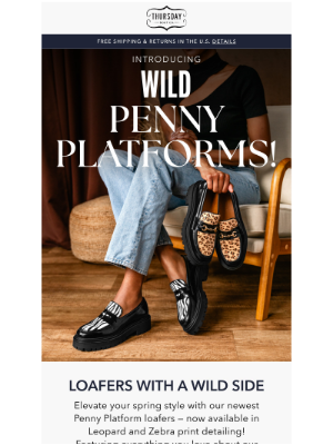Thursday Boot Company - Kendall Jenner’s Penny Loafers