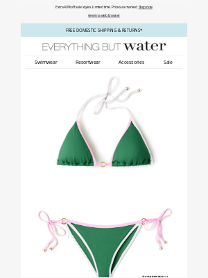 Everything But Water - Colorblock with a twist from Sumerful | Sale's On