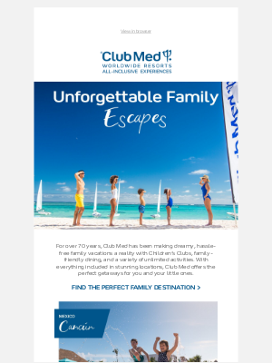 Club Med - Family Vacation Ideas for the Best Trip Ever
