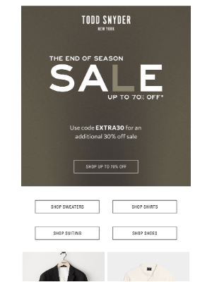 Todd Snyder - 150+ New Sale Styles Just Dropped