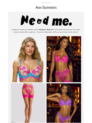 Ann Summers - Need Me, Want Me 💋