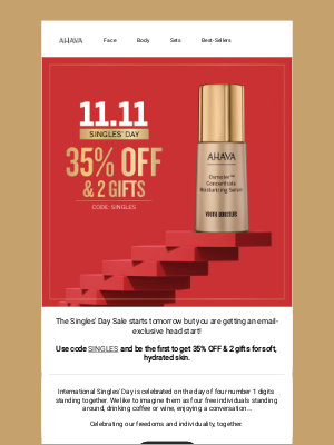 AHAVA - Email Exclusive 35% Off & Gift 🌟