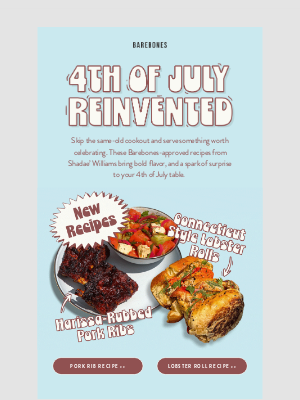 Barebones Living - Ditch the Hot Dogs: Try These Unique 4th of July Recipes