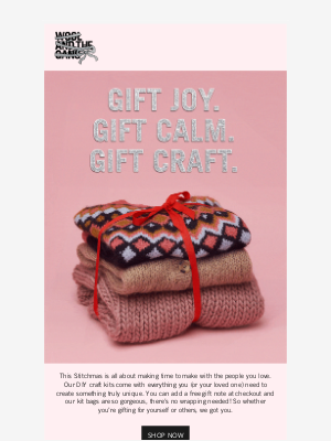 Wool and the Gang - Gift Joy. Gift Calm. Gift Craft.