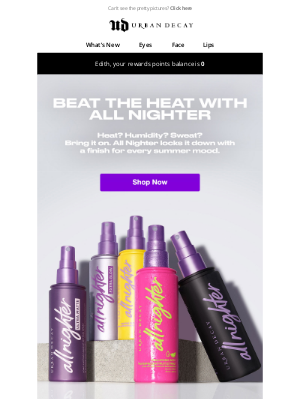 Urban Decay - Summer-Proof Your Makeup with All Nighter