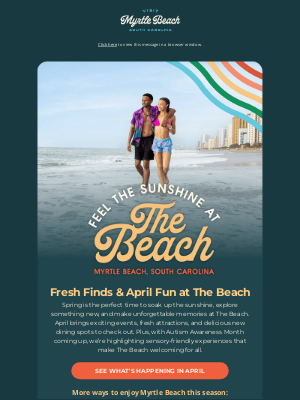 Visit Myrtle Beach - April Adventures & Must-Try Spots at The Beach