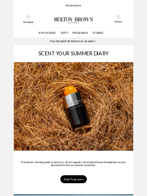 Molton Brown (United Kingdom) - Scents For Summer Events