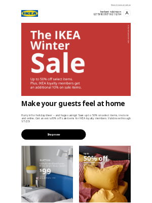 IKEA - Save up to 40% off select bed frames 🛏️