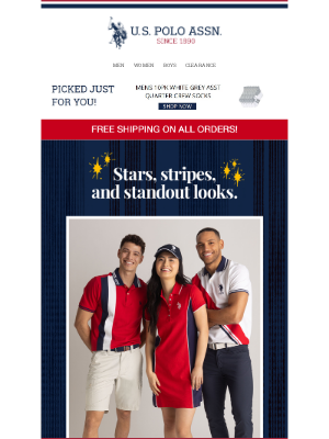 U.S. Polo Assn. - 🇺🇸🎉 Happy Independence Day! This style lineup deserves a celebration!