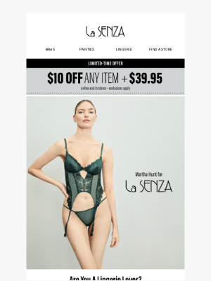 La Senza - Are You A Lingerie Lover? 💖