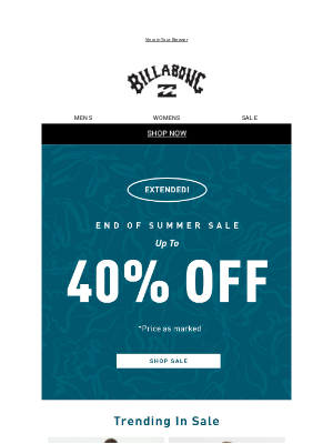 Your Second Chance at Summer Steals