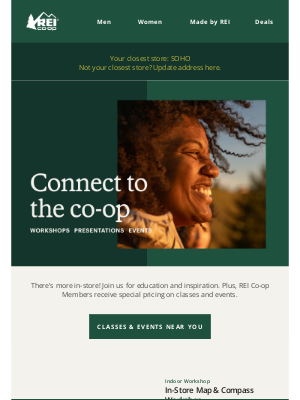 REI - So Much Happening—Right Near You!
