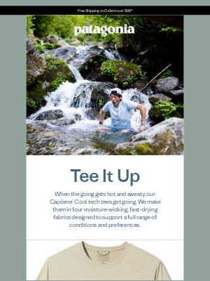 Patagonia - Tech tees for every sport