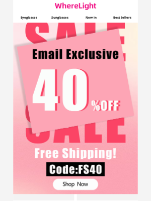 WhereLight - 🤑Money saving tips! Enter code to enjoy 40% off!✨
