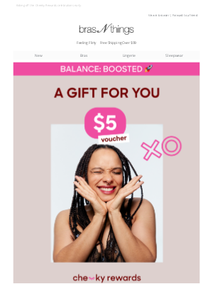 Bras N Things (New Zealand) - Surprise, kevin! You earned a $5 boost 🚀