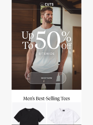 Cuts Clothing - Up to 50% Off Everything