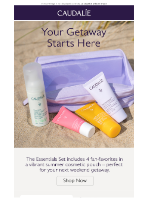 Caudalie - Weekend Getaway Essentials