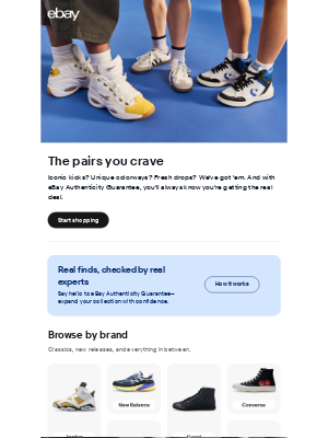 eBay - ronald, land your perfect sneakers 👟