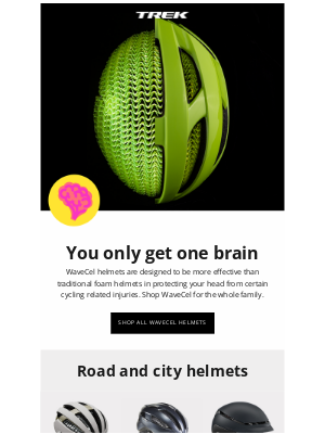 Trek Bicycle - Get extra peace of mind with WaveCel helmets