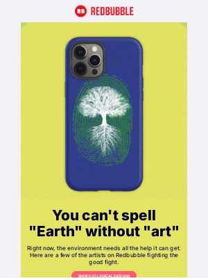 Redbubble - 🌱 🎨 Art that speaks for the planet