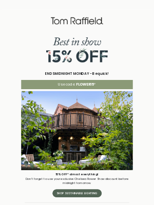 Tom Raffield (United Kingdom) - 15% Off Ends Monday