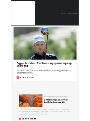 Golf Digest - The 5 worst golf equipment signings