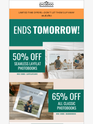 ⏰ Up to 65% Off Ends Tomorrow!