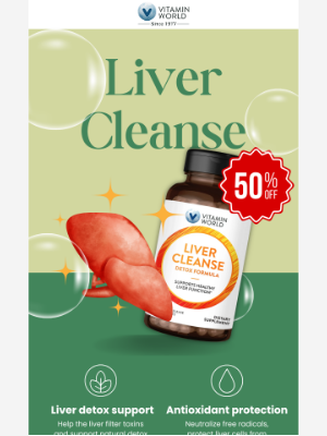 Vitamin World - ⏰Your Liver Works Overtime — Pay It Back!