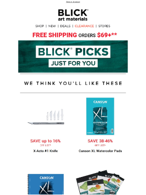 Blick Art Materials - All your creative supplies, all in one place