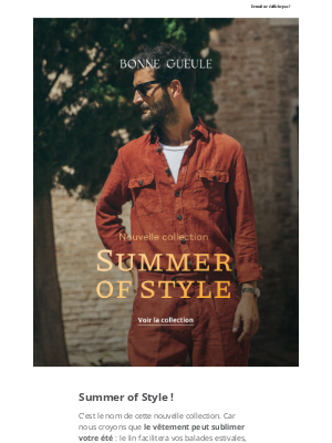 Bonnegueule (France) - Summer of Style : nouvelle collection !