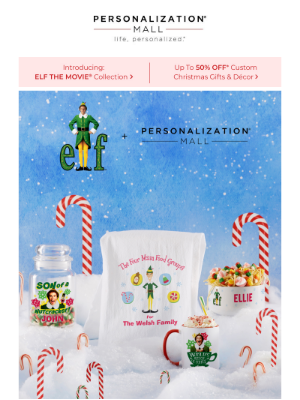 Personalization Mall - Son of a NUTCRACKER! Custom Elf The Movie® Gifts Are Here!