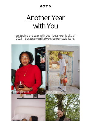 Kotn - You, Wearing This Year's Best