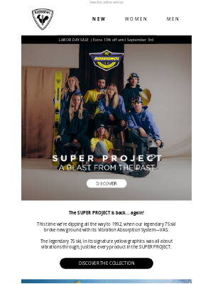 Group Rossignol - THE SUPER PROJECT is back.. again!