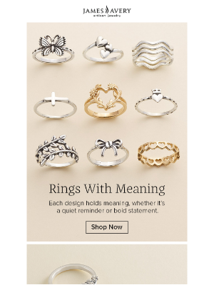 James Avery Jewelry - RINGS With Meaning