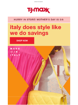 HomeGoods - Made in Italy–without the markup 😍​