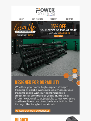 Power Systems - Which dumbbell is right for you?