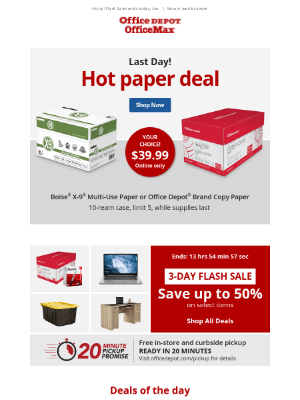 Office Depot & Office Max Email Marketing Strategy & Campaigns | MailCharts