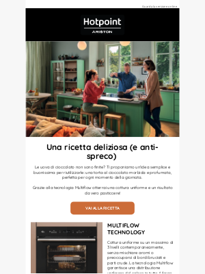 Hotpoint (Italy) - Hai ancora uova di cioccolato? Ecco come trasformarle in una torta golosa