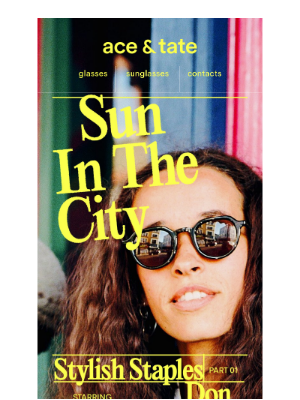 Ace & Tate (UK) - forecast: sun in the city